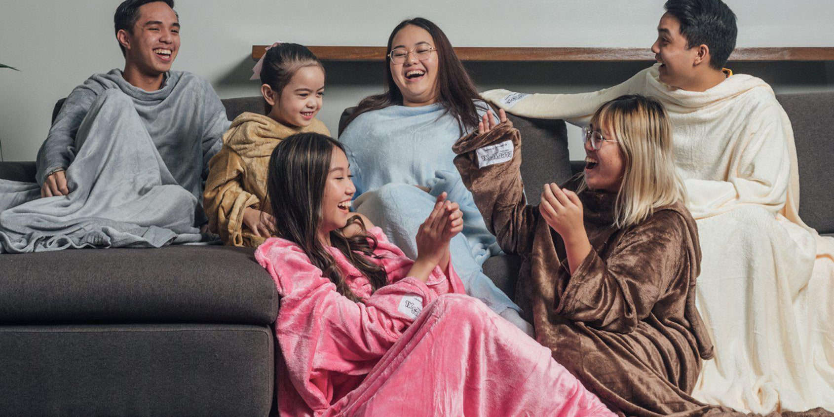 News-This ‘blanket with sleeves’ is what people who are always cold need in life - Bleeves | Wearable Blanket with Sleeves