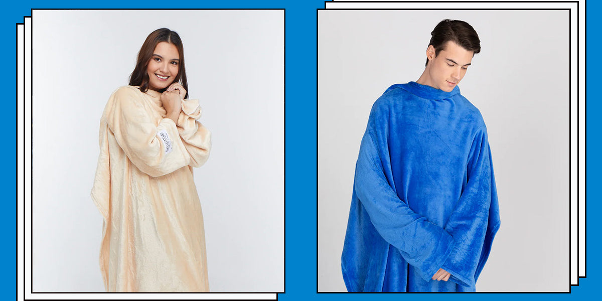 Who Needs an S.O.? This Cozy Blanket With Sleeves Will Warm Your Cold Dead Heart