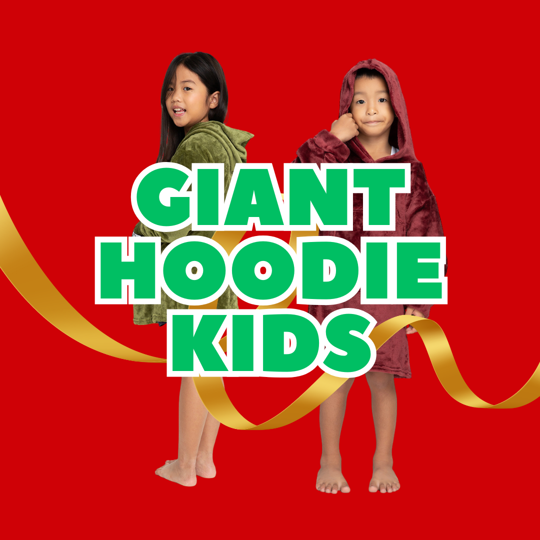 Guiant Hoodie Kids | Wearable Blanket with Sleeves