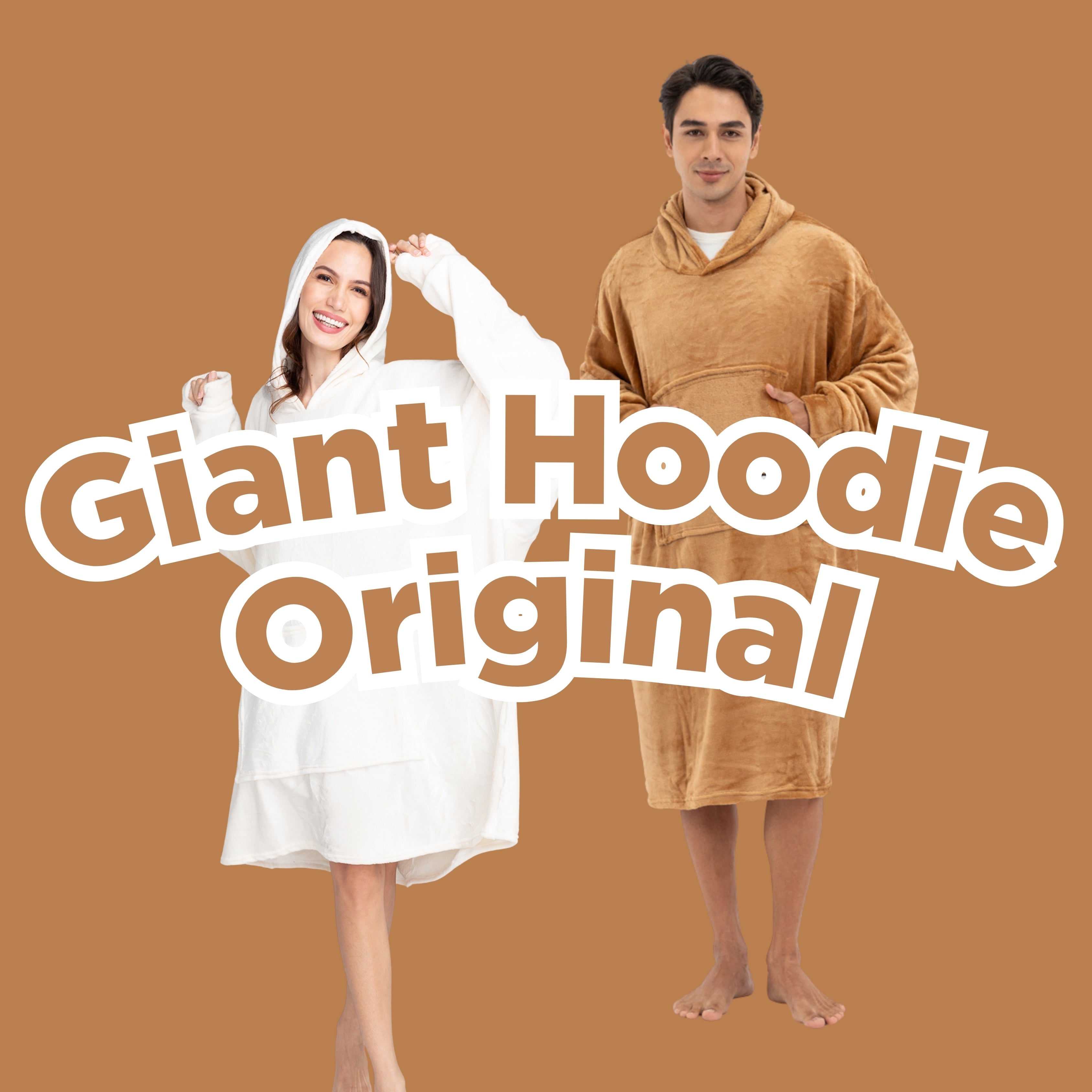 Giant Hoodie Regular | Wearable Blanket with Sleeves