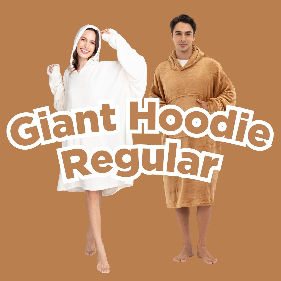 Giant Hoodie Regular | Wearable Blanket with Sleeves