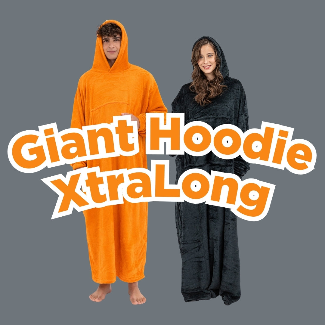 Giant Hoodie XtraLong | Wearable Blanket with Sleeves