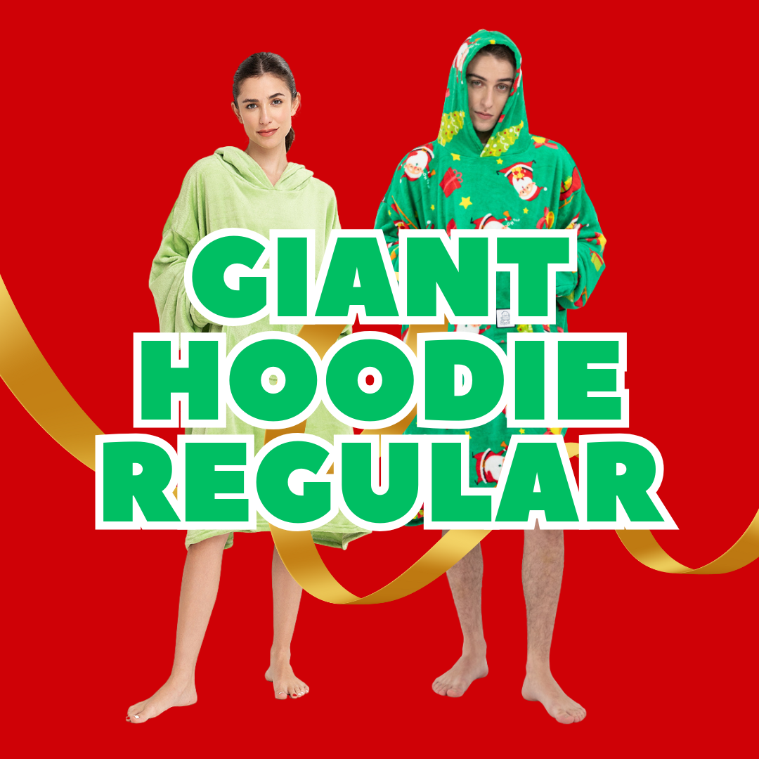 Giant Hoodie Regular | Wearable Blanket with Sleeves