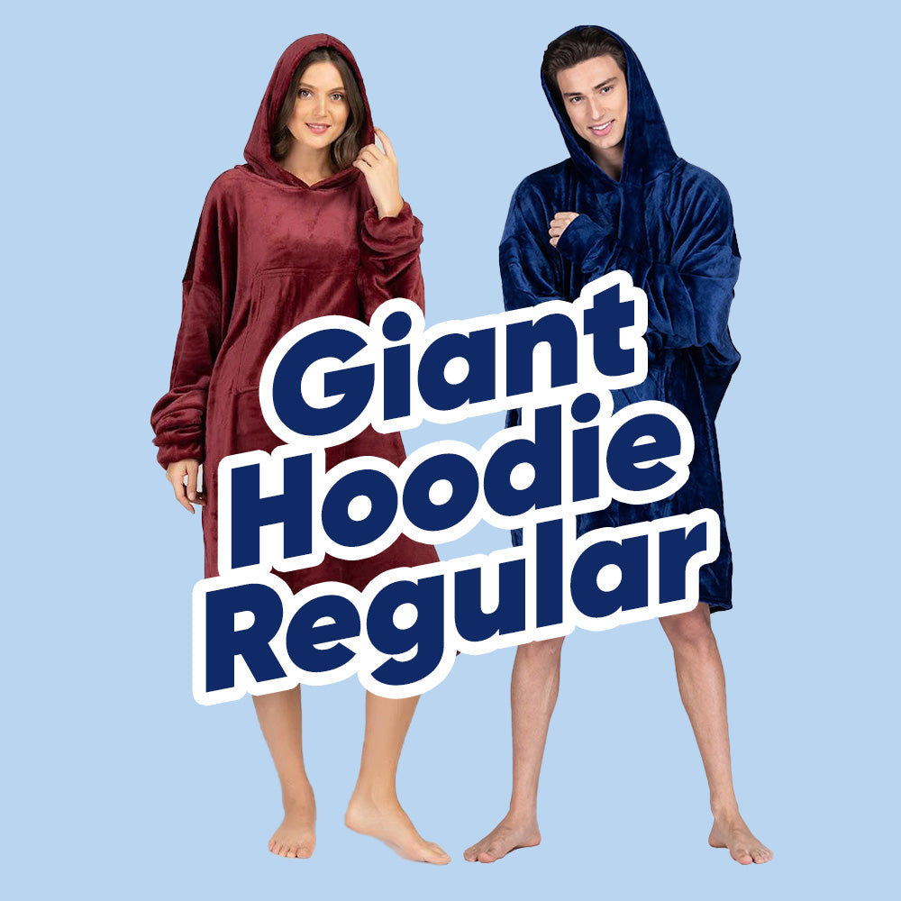 Giant Hoodie Regular | Wearable Blanket with Sleeves