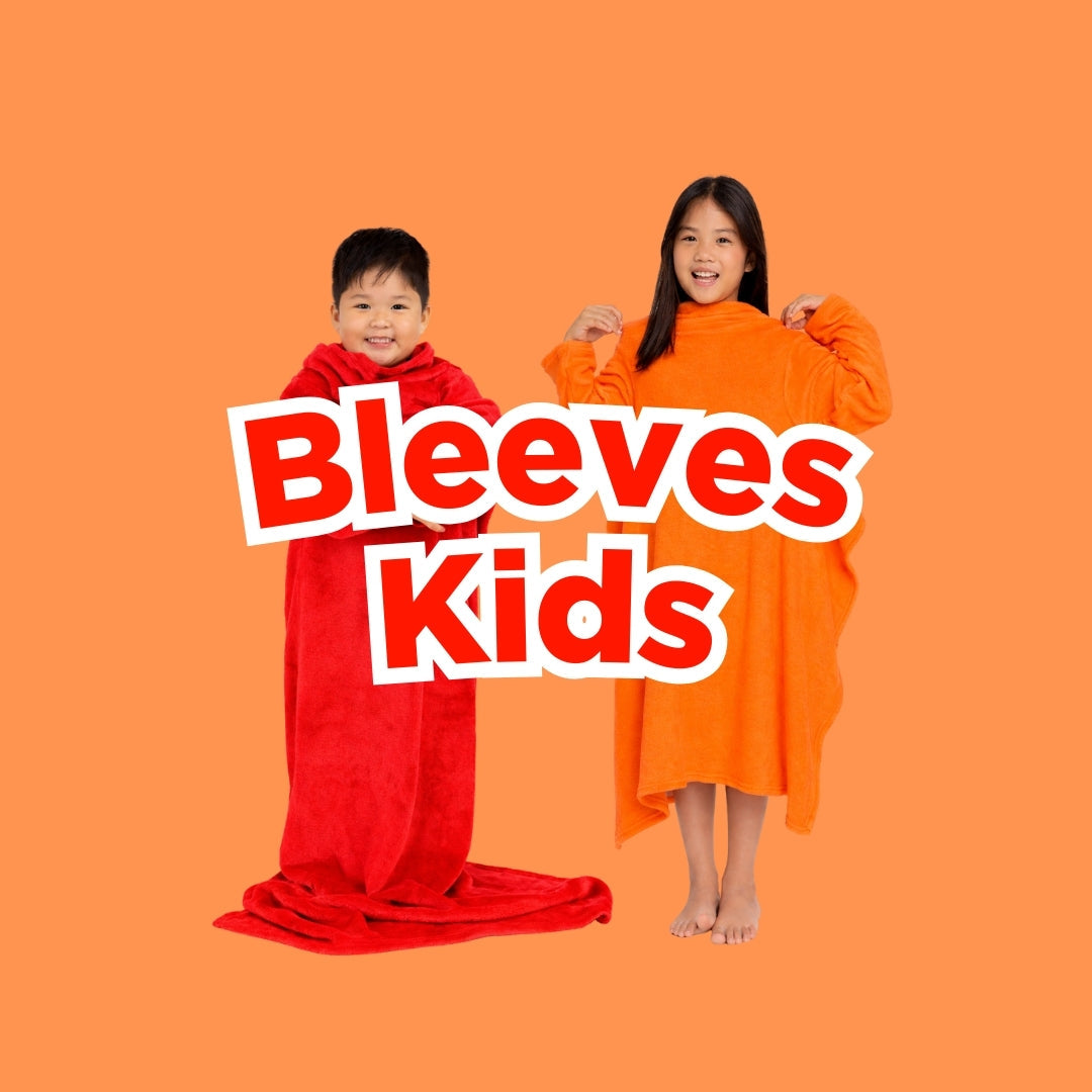 Kids Size - Bleeves | Wearable Blanket with Sleeves