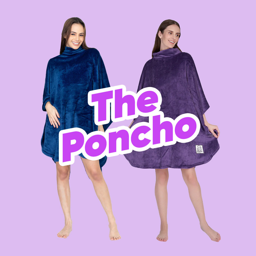 The Poncho | Wearable blanket with Sleeves