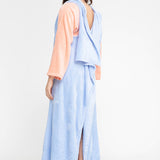 Peach on Powder Blue (Bleeves Regular)