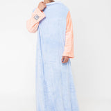 Peach on Powder Blue (Bleeves XtraLong)