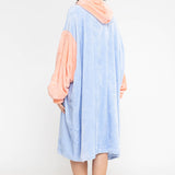 Peach on Powder Blue  (Gidie Regular)