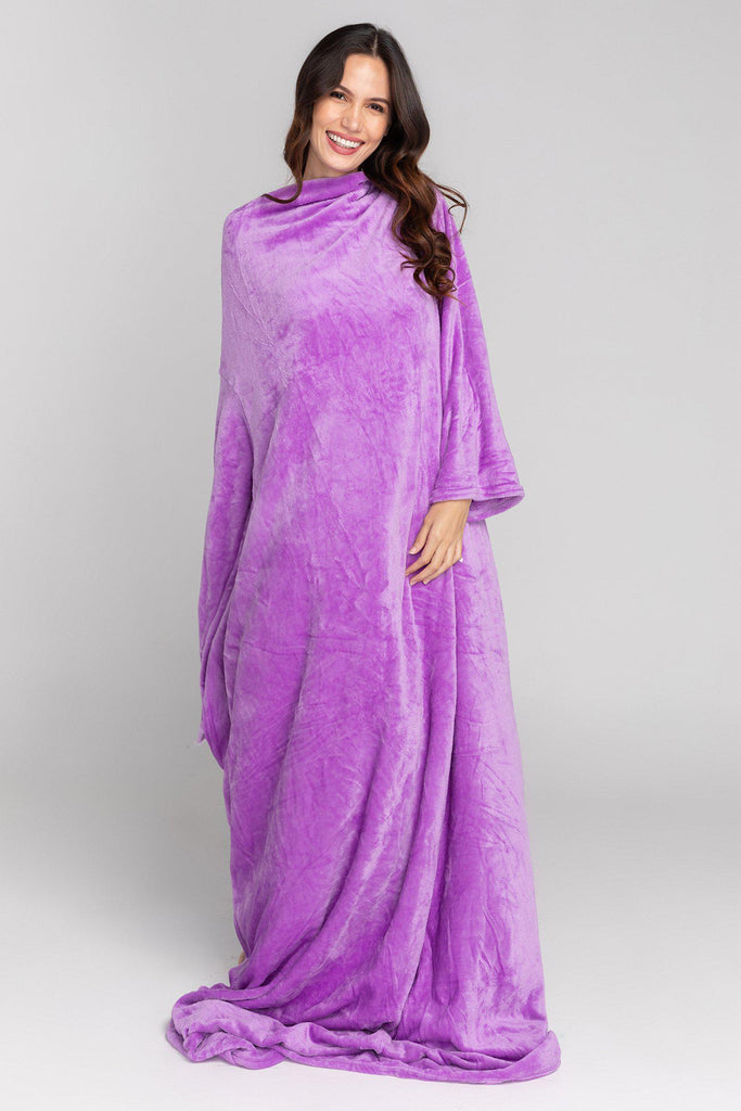 Xtra Long Design No. 502 - Bleeves | Wearable Blanket with Sleeves